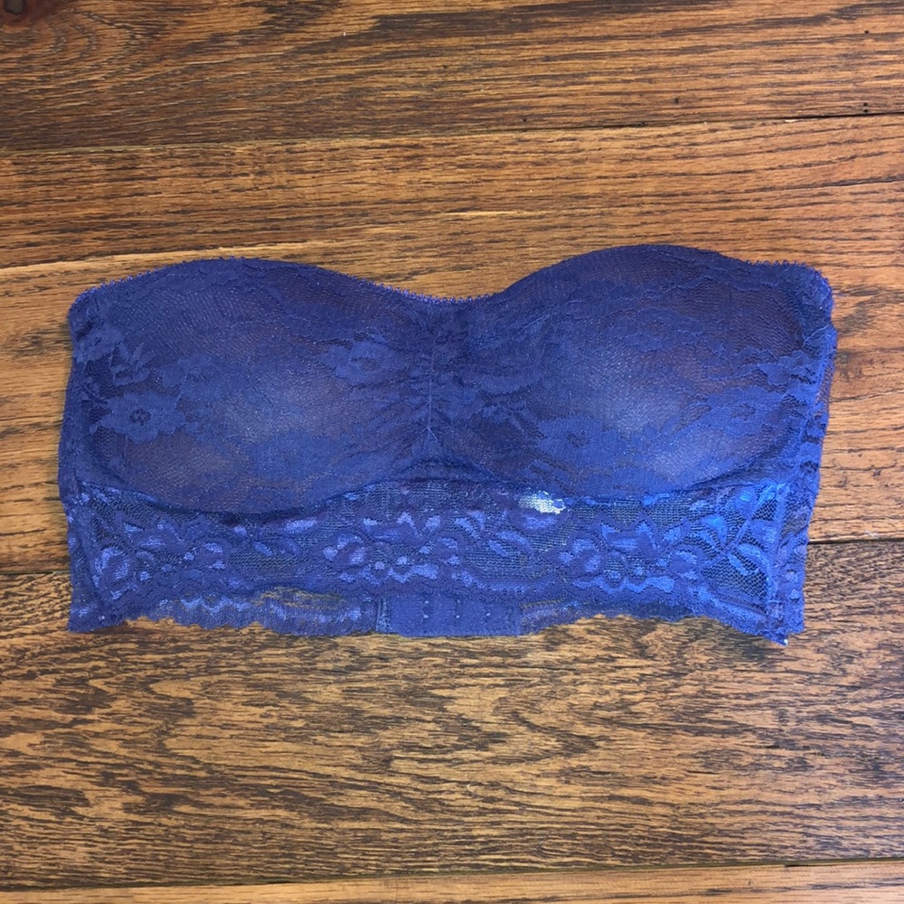 Navy Lace Bralette